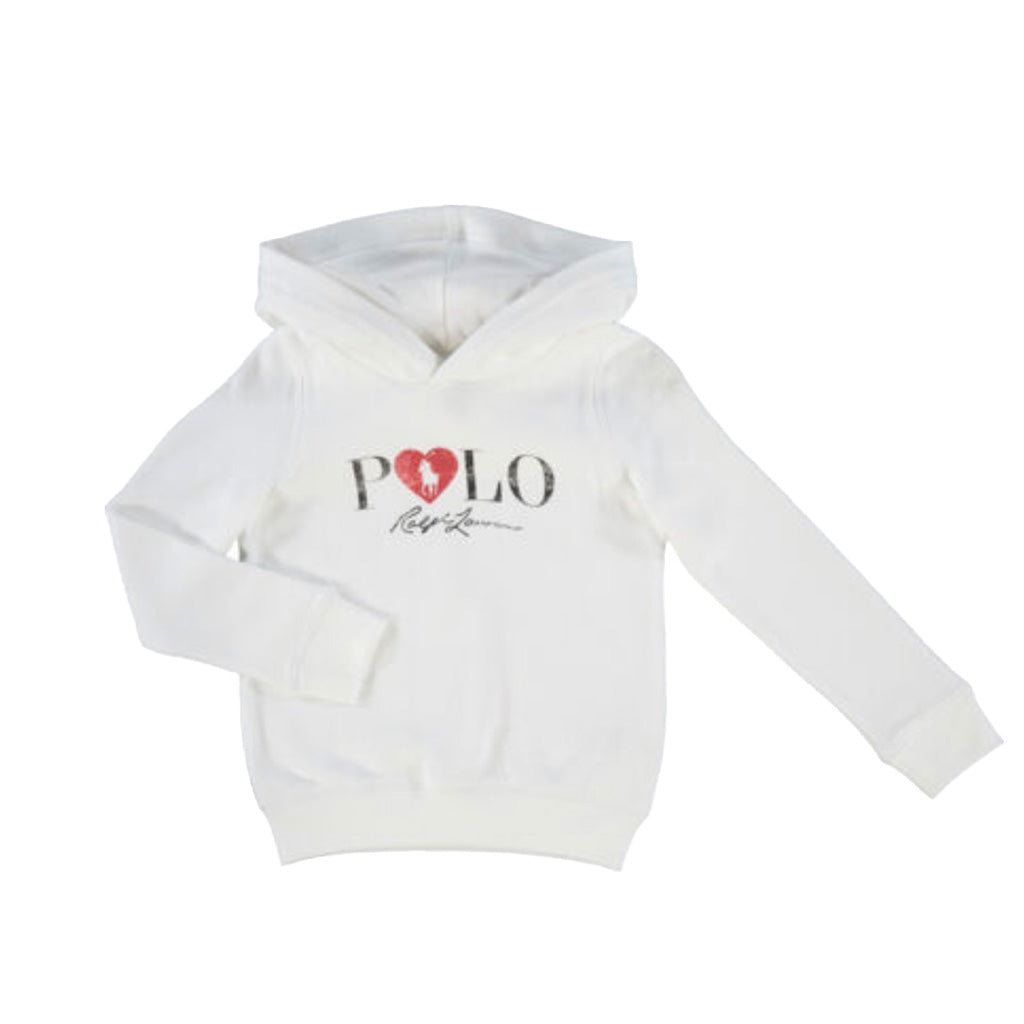 Rl Red Heart Hoodie