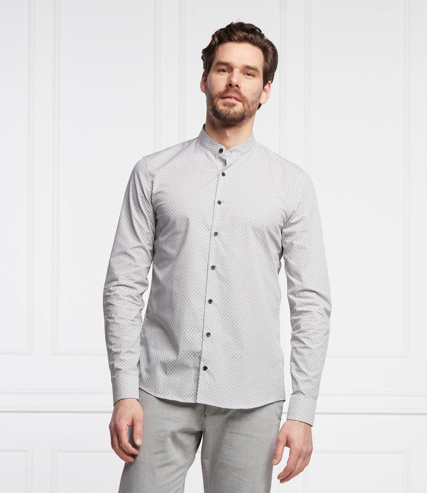 CK MONOGRAM L/S SHIRT