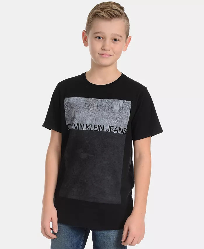 CK BIG BOYS GRAPHIC PRINT LOGO TSHIRT