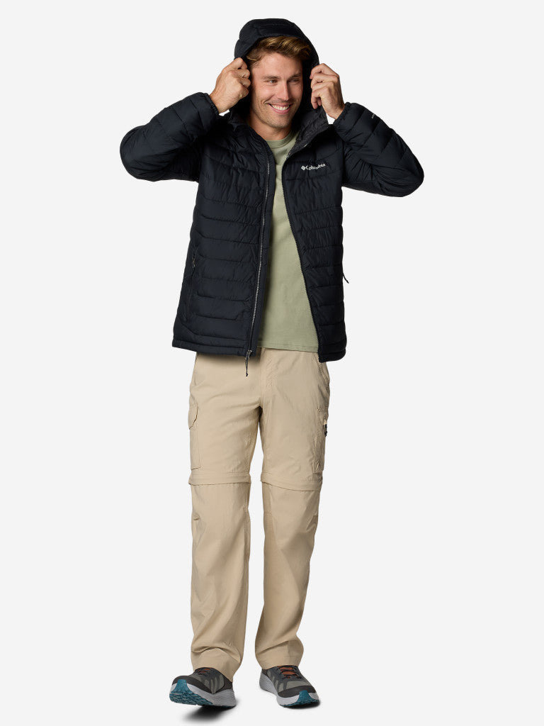 COLUMBIA POWDER LITE HOODED PUFFER JACKET