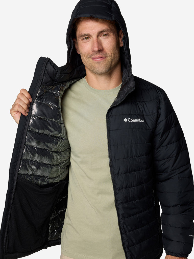 COLUMBIA POWDER LITE HOODED PUFFER JACKET