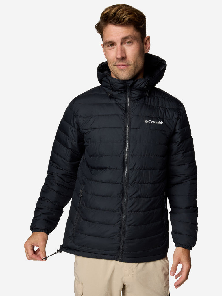 COLUMBIA POWDER LITE HOODED PUFFER JACKET