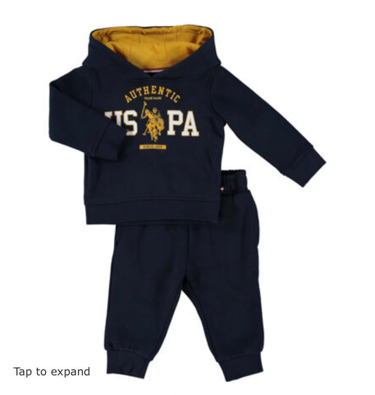 US POLO HOODIE SET KIDS