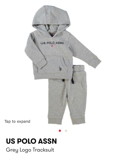 US POLO HOODIE SET KIDS