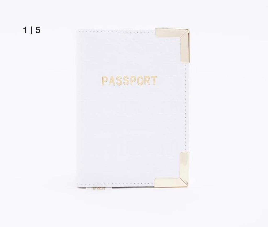 RI MONOGRAM PASSPORT COVER