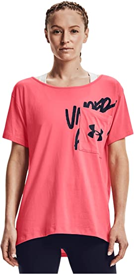 UA OVERSIZED WORDMARK GRAPHIC T-SHIRT