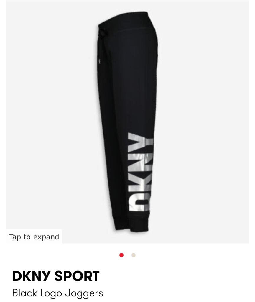 DKNY SPORT METALLIC LOGO JOGGER