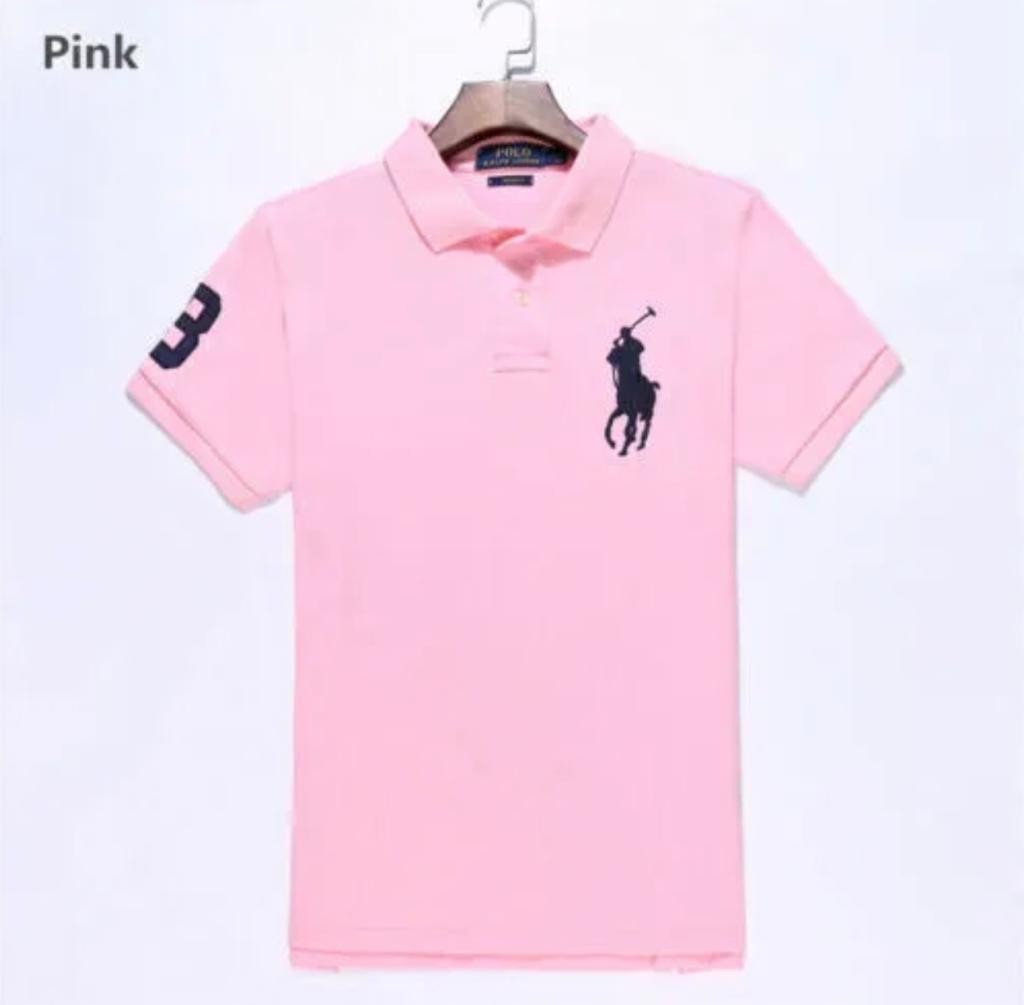 RL Custom Fit Big Peony Cotton Polo Shirt