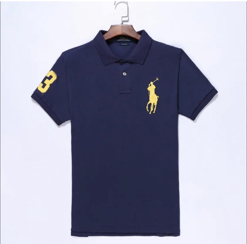 RL Custom Fit Big Peony Cotton Polo Shirt
