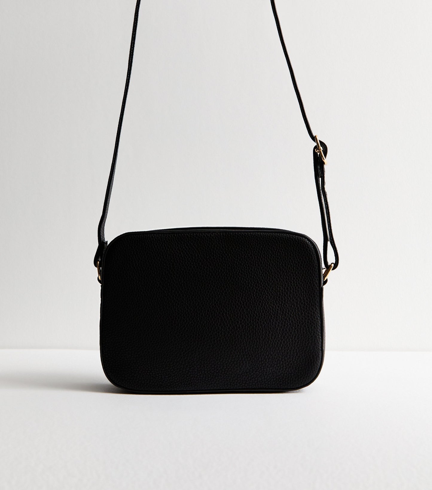 NEW LOOK GRAINED FAUX LEATHER CROSS BODY BAG AND CARD HOLDER