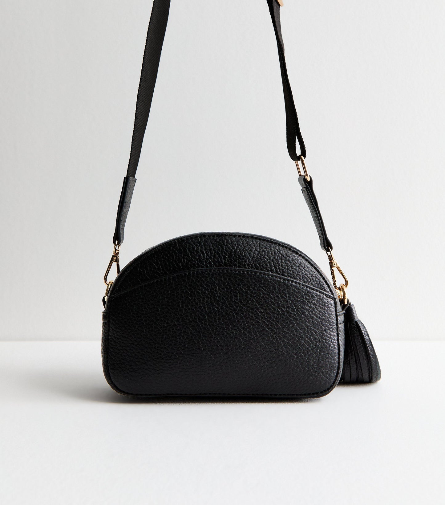NEW LOOK LOGO HALF MOON CROSS BODY BAG
