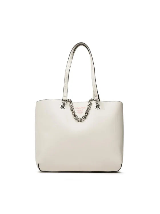 CK EGGSHELL TOTE BAG