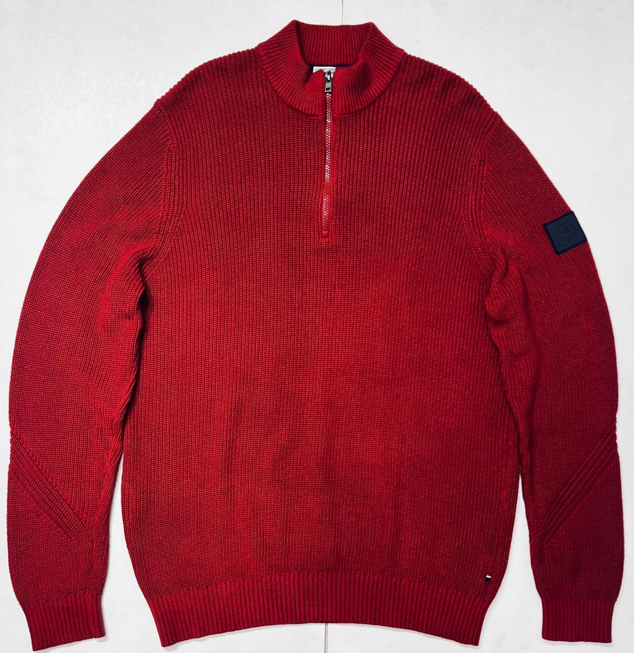 US POLO BIKING ZIP NECK JUMPER