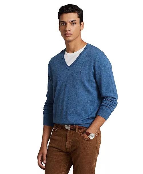 RL V NECK JUMPER CLASSIC