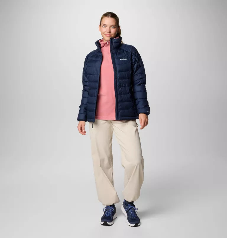 COLUMBIA WOMENS POWDER LITE FULL ZIP JACKET