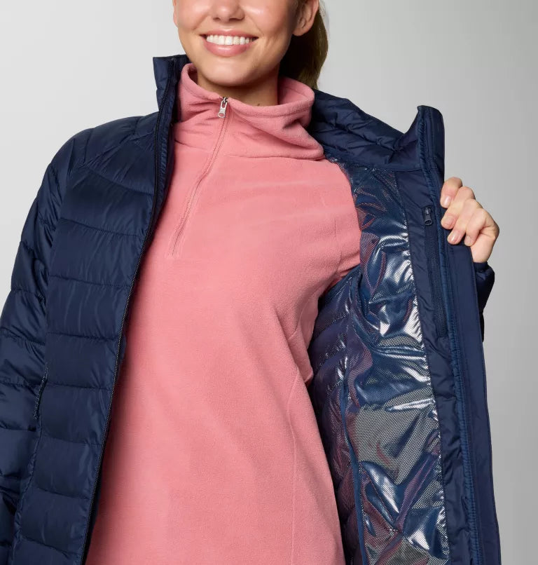 COLUMBIA WOMENS POWDER LITE FULL ZIP JACKET