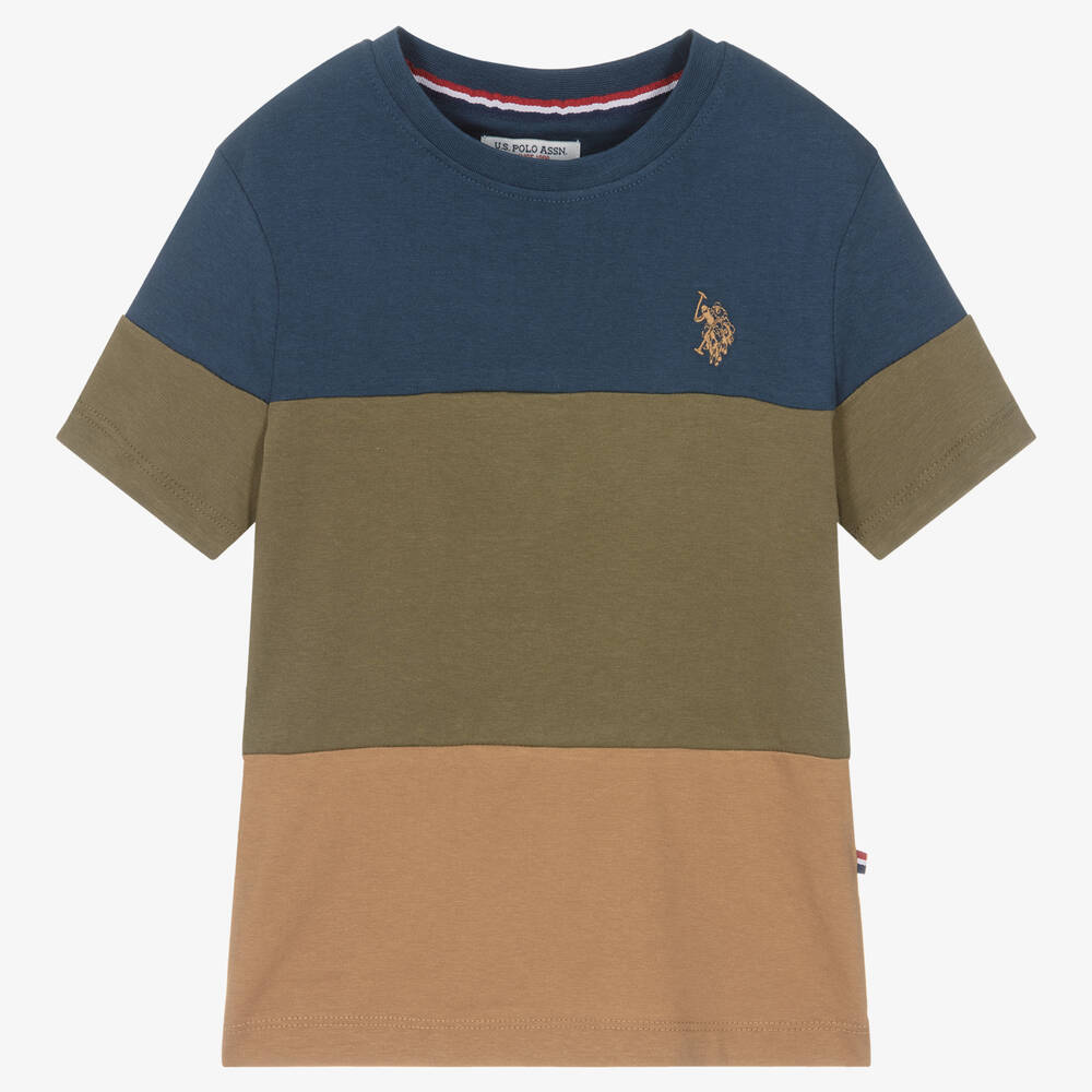 Us Polo Color Block T-Shirt