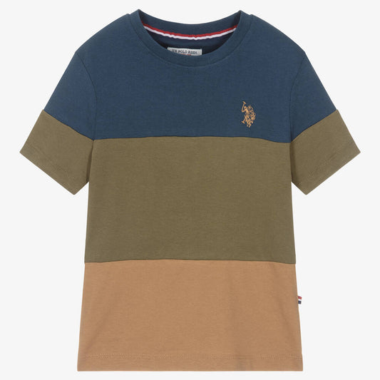 Us Polo Color Block T-Shirt