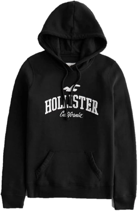 HOLLISTER EASY APPLIQUE LOGO HOODIE