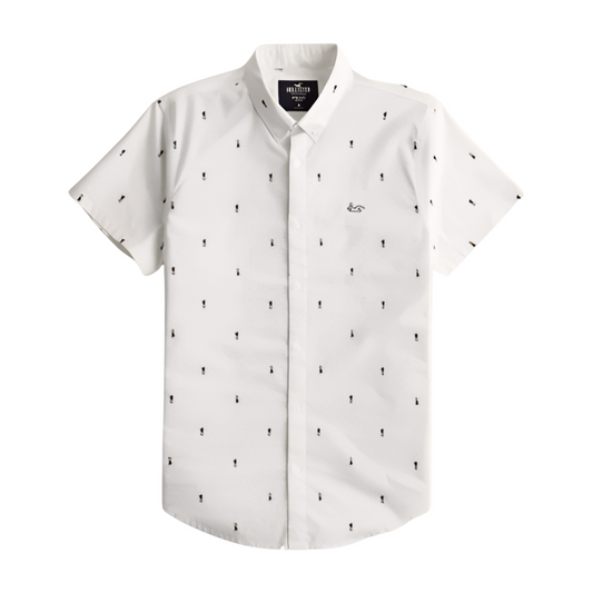 Hollister Short Sleeve Pattern Shirt