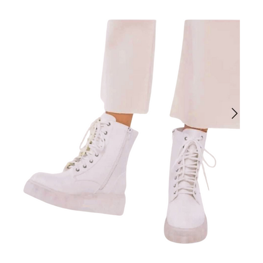 Justfab Zory Lace Up Ankle Boot