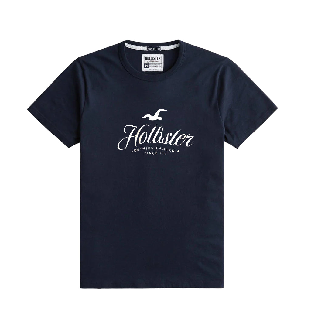 Hollister Print Logo Crop T-shirt