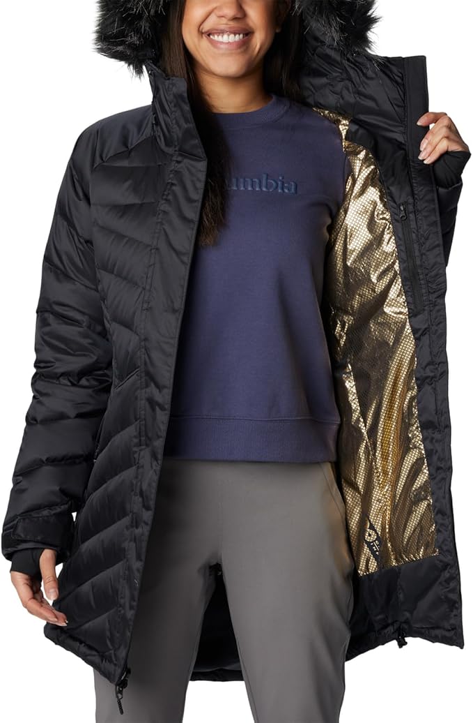 COLUMBIA WOMENS LAY D DOWN MID JACKET