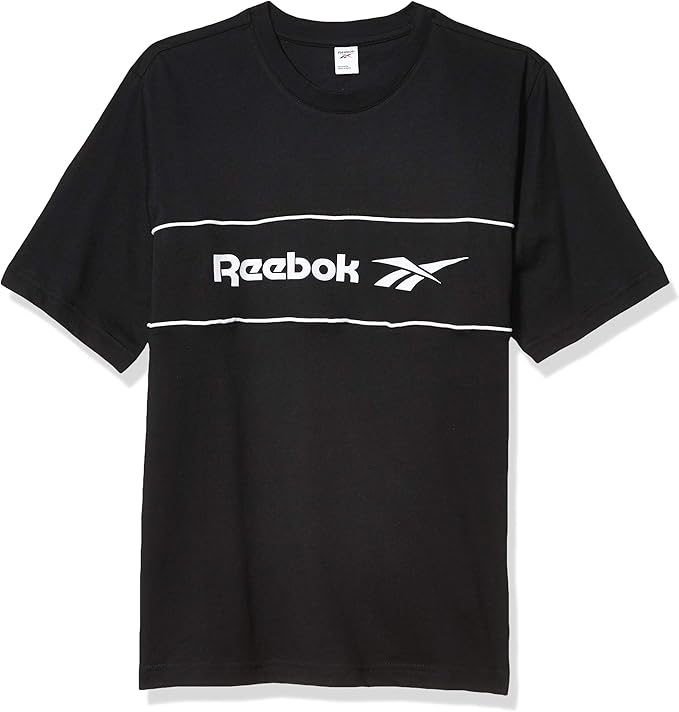 REEBOK LINE ART PRINT LOGO T-SHIRT
