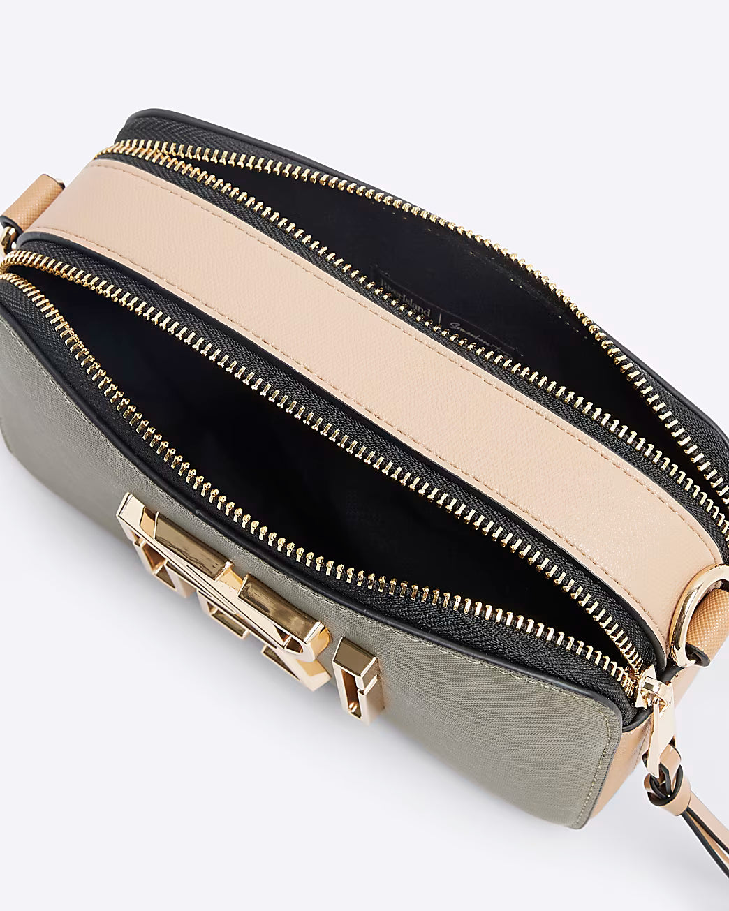 RI FAUX LEATHER CROSS BODY BAG