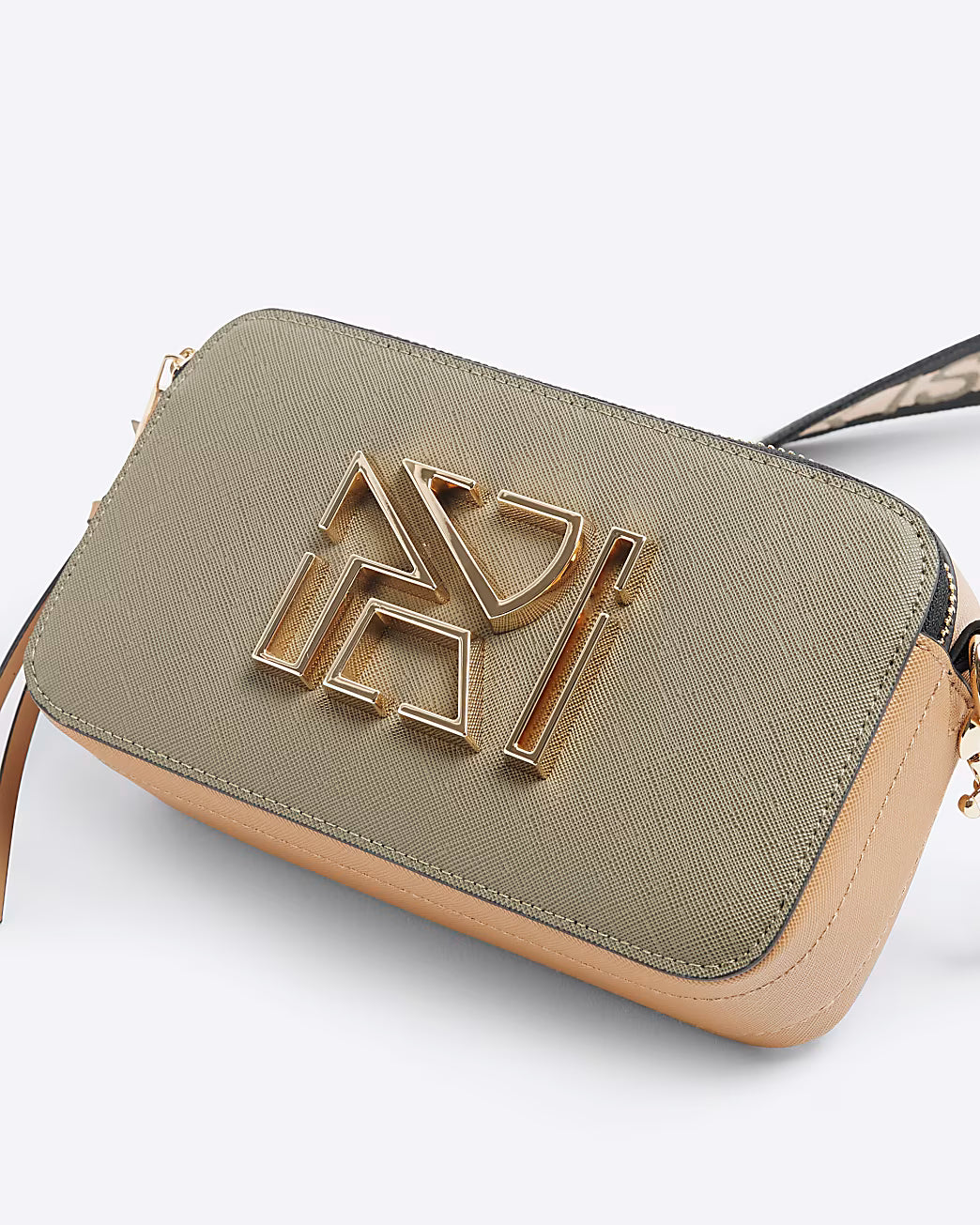 RI FAUX LEATHER CROSS BODY BAG