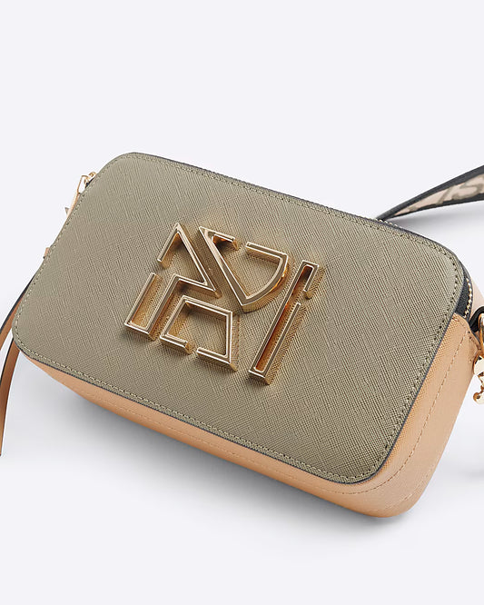 RI FAUX LEATHER CROSS BODY BAG