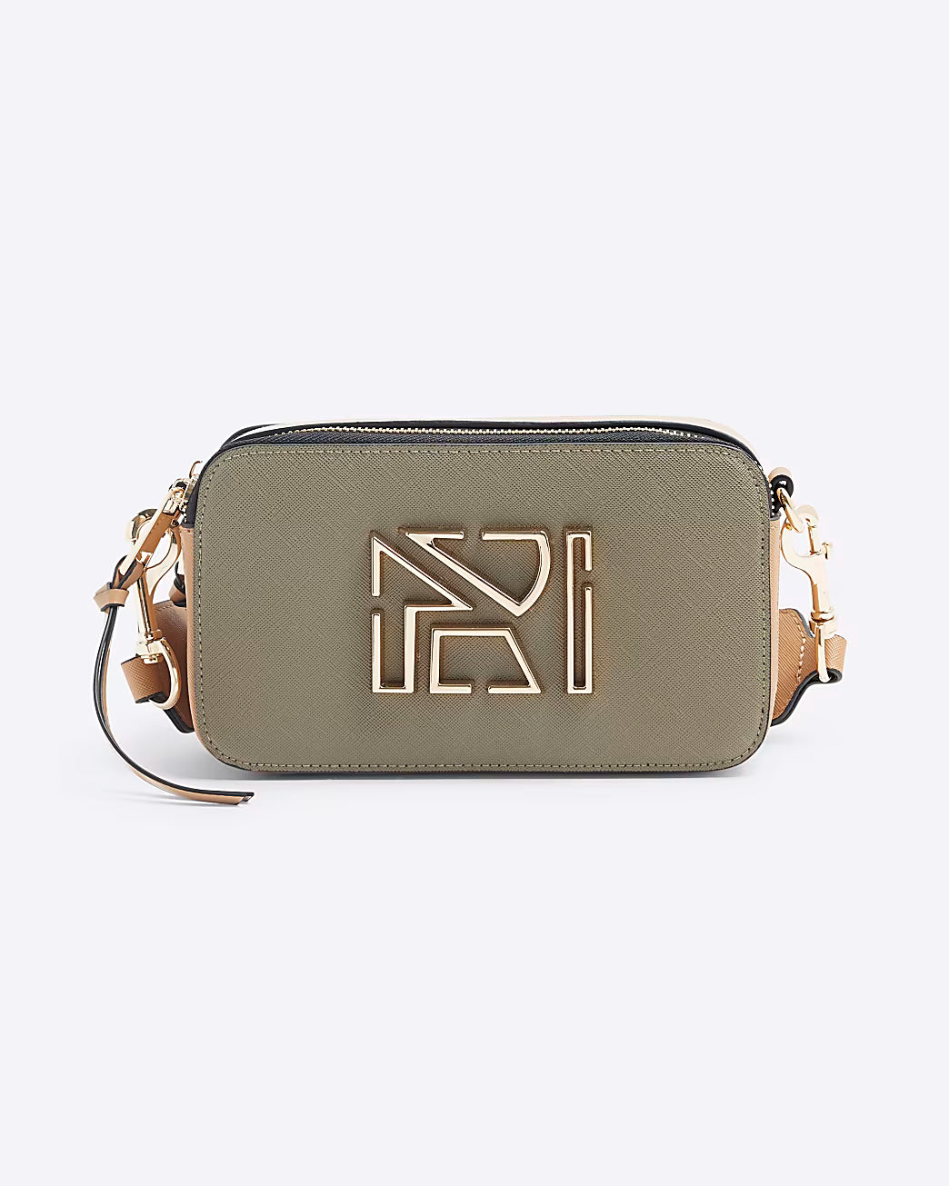 RI FAUX LEATHER CROSS BODY BAG