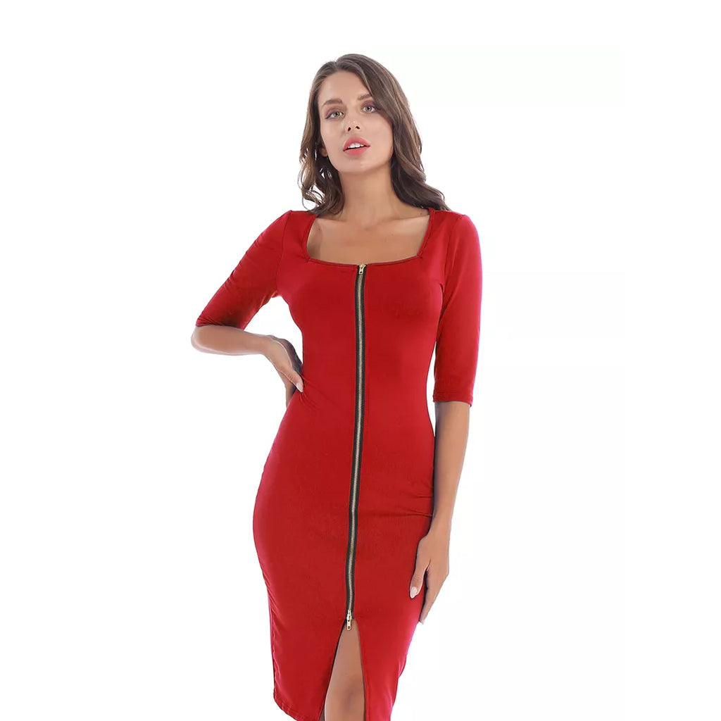 Shein Zippered Dress