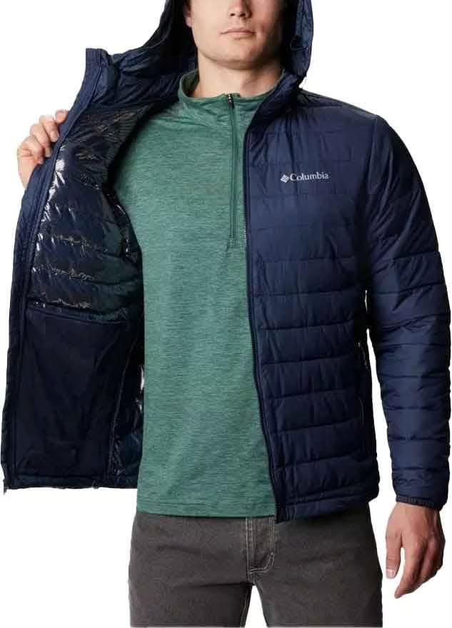 COLUMBIA POWDER LITE HOODED PUFFER JACKET