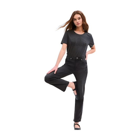 Gap Organic Cotton Logo Crew Neck T-Shirt