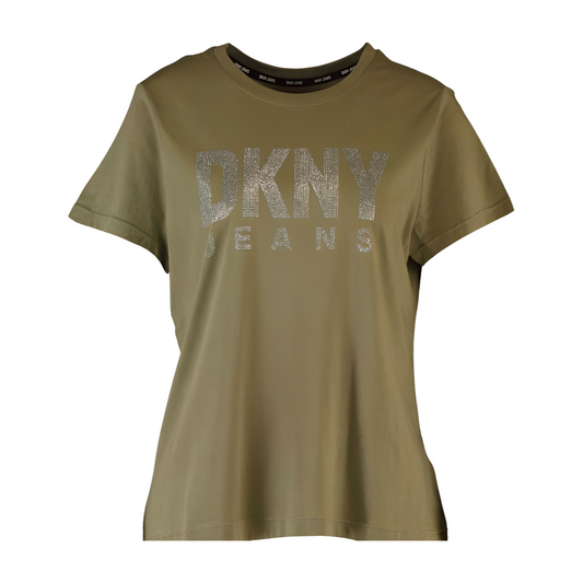 DKNY Branded Strass Logo Shirt