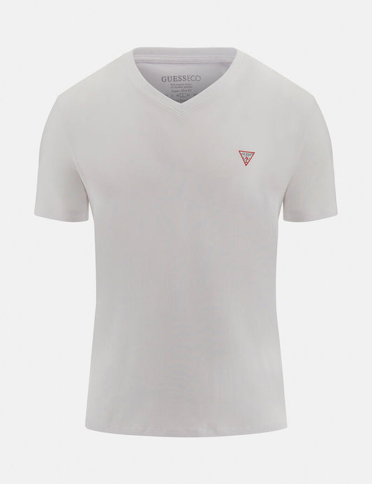 GUESS LOGO V-NECK T-SHIRT