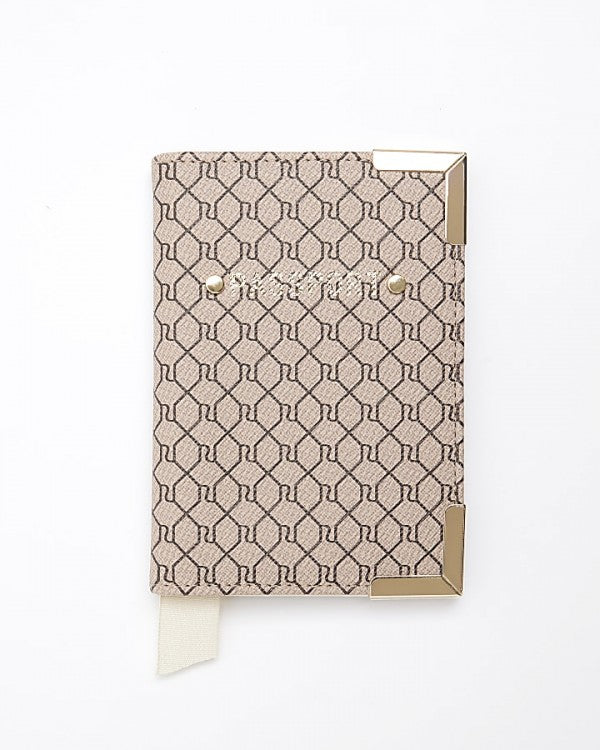 RI MONOGRAM PASSPORT COVER