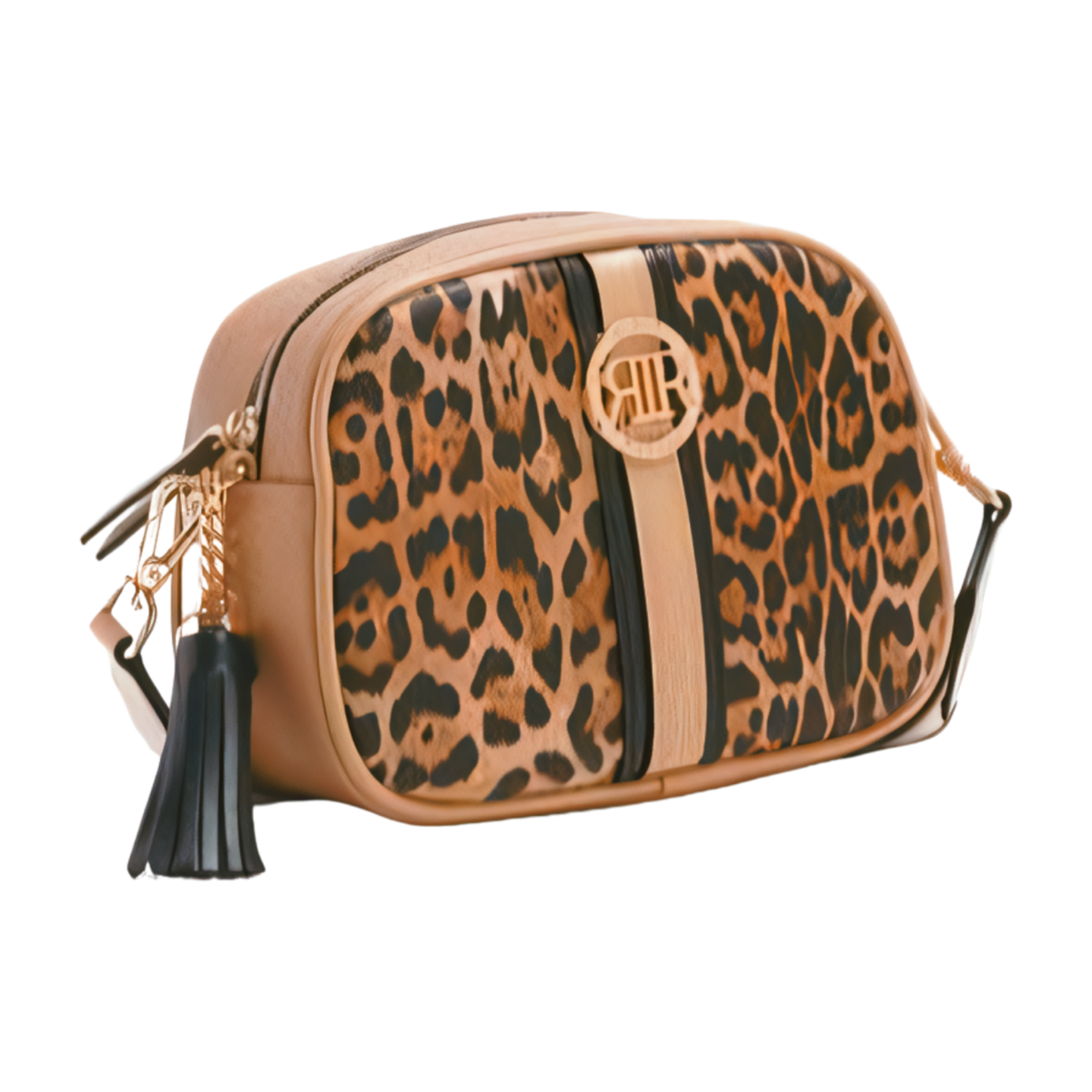 River Island Leopard Print Cross Body Bag