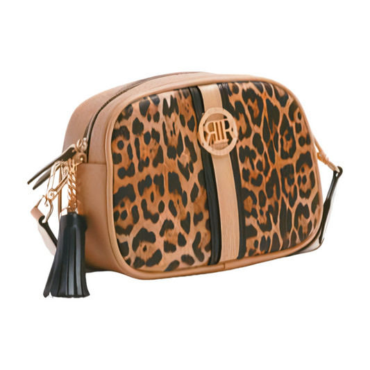 River Island Leopard Print Cross Body Bag