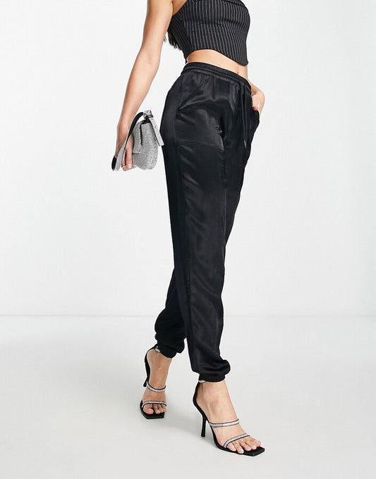 ASOS DETAIL DESIGN SATIN SEAM JOGGER