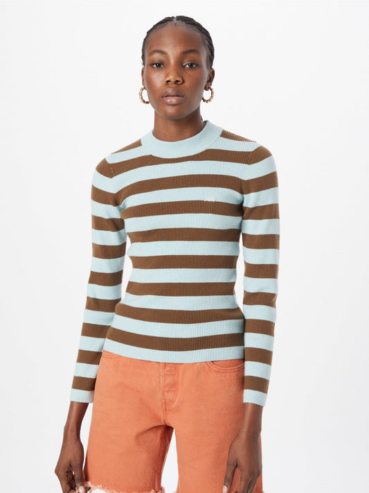 LEVIS CREW STRIPPED SWEATER