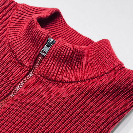 US POLO BIKING ZIP NECK JUMPER