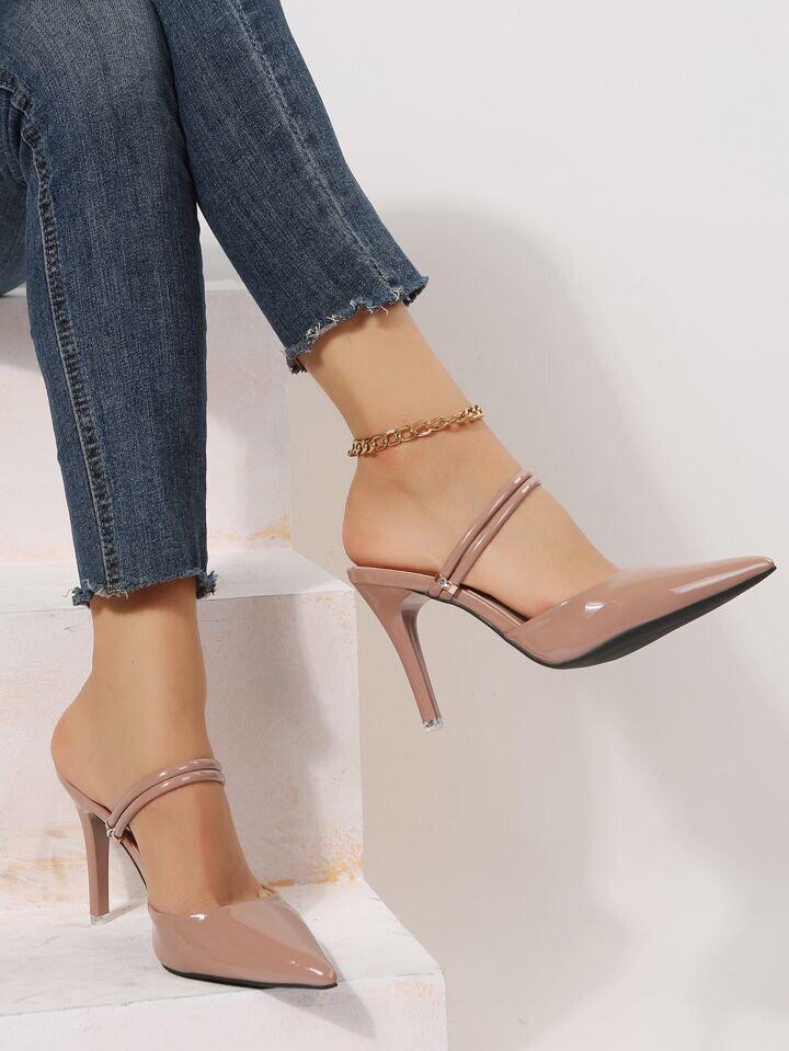 SHEIN SANDAL HIGH HEELS