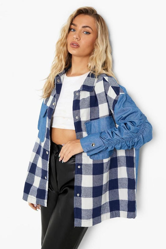 BOOHOO MATERNITY SHIRT