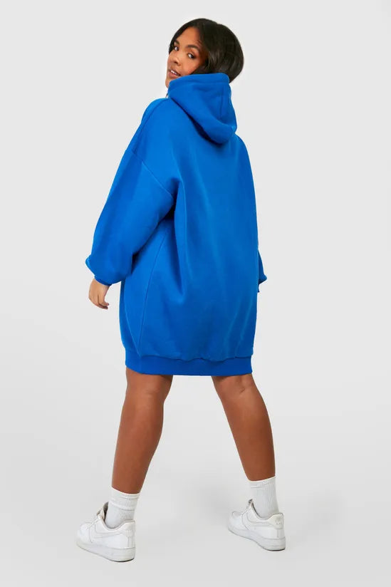 BOOHOO PLUS HOODED CALIFORNIA HOODIE