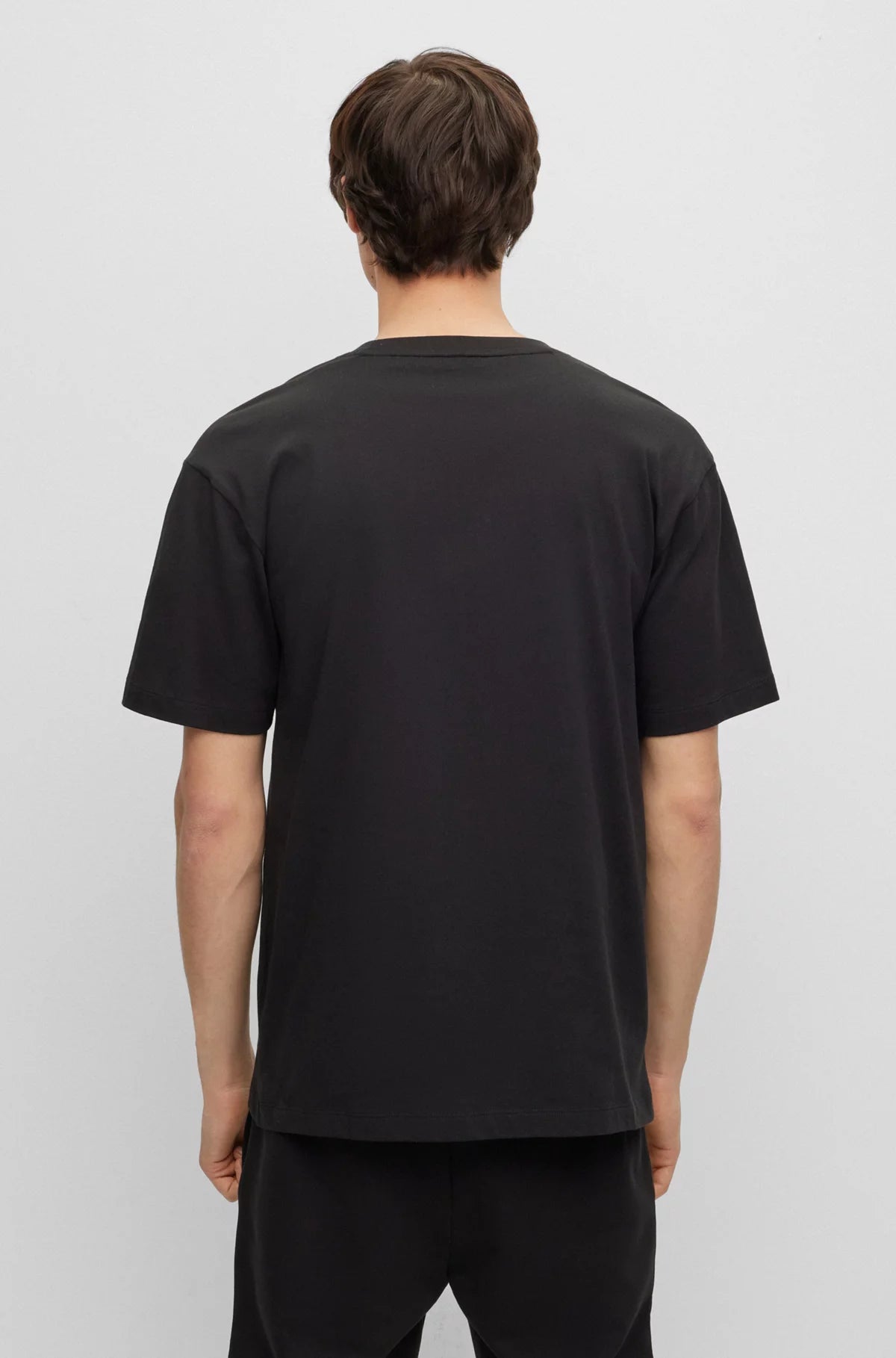 HUGO COTTON TSHIRT WITH GRAFFITI PRINT TSHIRT