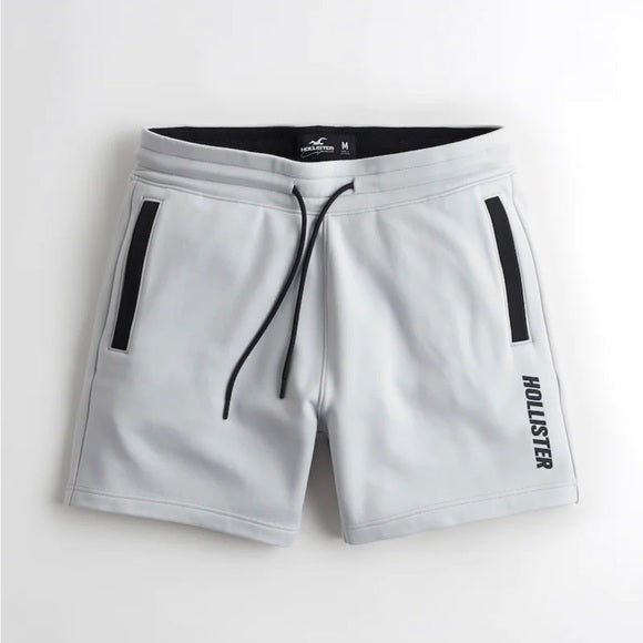 Hollister Sport Fleece Print Logo Short