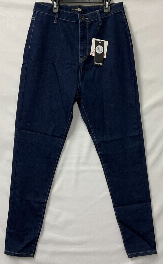 BOOHOO HIGH WAIST SKINNY JEANS PANTS