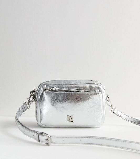 NEW LOOK LEATHER CROSS BODY BAG